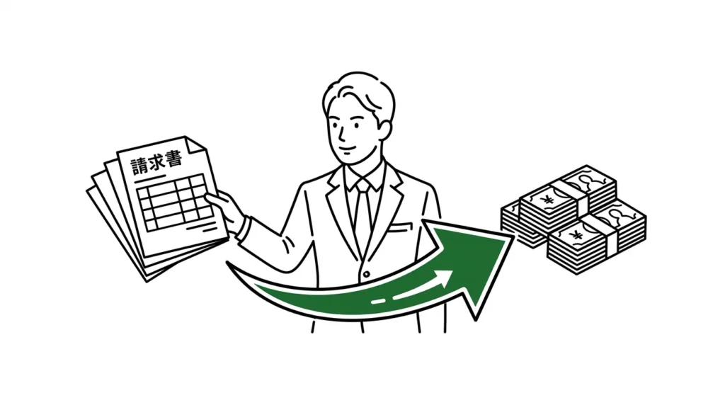 即日ファクタリングのアイキャッチ画像